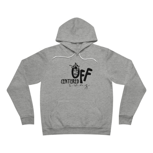 Centered Off logo hoodie | Pullover Hoodie, minimalist typography sweatshirt (py)