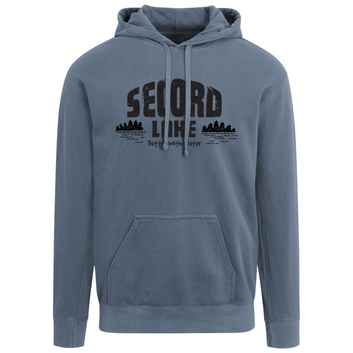 Secord Lake Better with Water Hoodie